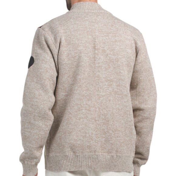 NEW BUFFALO DAVID BITTON Westony Full Zip Sweater for men 1025 3m2 - Picture 2 of 4